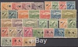 D2998/ Australian New Guinea 1925 / 1939 Mint Semi Modern Lot CV 375 $