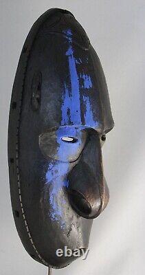 Dramatic & decorative wooden Sepik Ramu Tangbwal Mask, Papua New Guinea / PNG