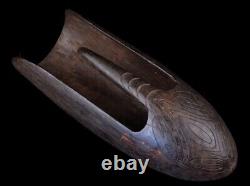 Ecope en bois, wooden bailer, oceanic art, papua new guinea, tribal art, marine