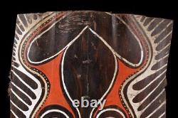 Ecorce peinte Kwoma, painted sago bark ceiling, oceanic art, Papua New Guinea