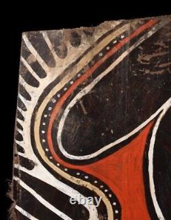 Ecorce peinte Kwoma, painted sago bark ceiling, oceanic art, Papua New Guinea