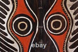 Ecorce peinte Kwoma, painted sago bark ceiling, oceanic art, Papua New Guinea
