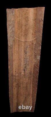 Ecorce peinte Kwoma, painted sago bark ceiling, oceanic art, Papua New Guinea