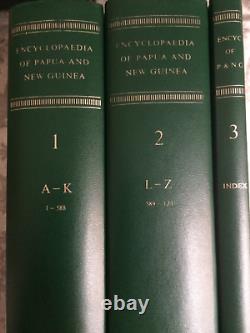Encyclopaedia of Papua and New Guinea 3 vols 1972. Ed Peter Ryan. Very Good
