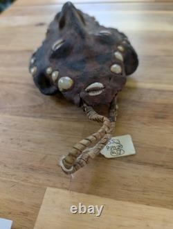 Ethnographic Papua New Guinea Abelam Wosera Shell Mask Tribal Art Handmade