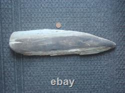 Exceptionally large (42cm) TRIBAL BRIDE PRICE STONE AXE Papua New Guinea