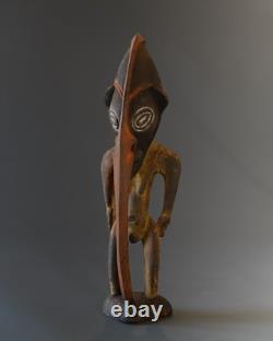 FEMALE ANCESTOR FIGURE, Lower Sepik River, Papua New Guinea