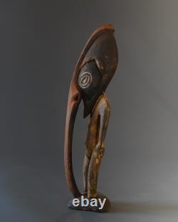 FEMALE ANCESTOR FIGURE, Lower Sepik River, Papua New Guinea