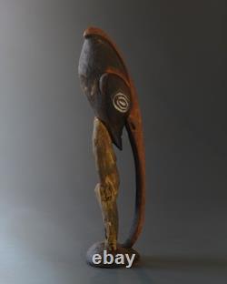 FEMALE ANCESTOR FIGURE, Lower Sepik River, Papua New Guinea
