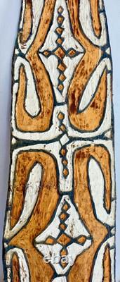 Field Collected 1994 Fighting Shield Asmat New Guinea Top Condition