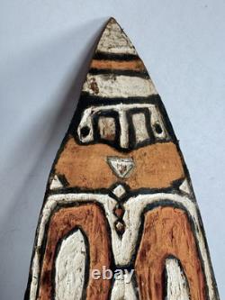 Field Collected 1994 Fighting Shield Asmat New Guinea Top Condition
