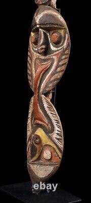 Figure Minja, oceanic art, washkuk hills, Kwoma figure, papua new guinea, tribal