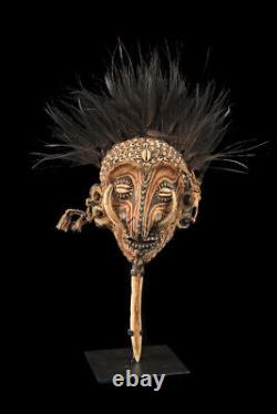 Figure rituelle, sepik river, ritual stick, papua new guinea