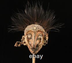 Figure rituelle, sepik river, ritual stick, papua new guinea