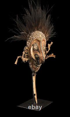 Figure rituelle, sepik river, ritual stick, papua new guinea