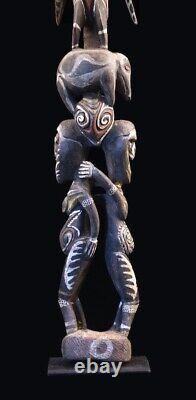 Figures d'ancêtres, ancestor figures, oceanic art, papua new guinea, tribal art