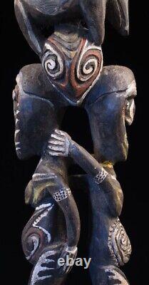 Figures d'ancêtres, ancestor figures, oceanic art, papua new guinea, tribal art