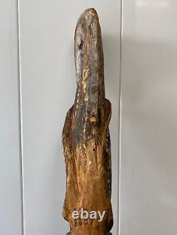 Fine Antique Old Oceanic Papua New Guinea Tribal Wood Sculpture, Provenance