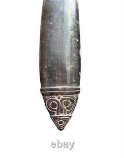 Fine Massim Clapper Spatula Missionary Collected Papua New Guinea pre 1953