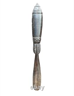 Fine Massim Clapper Spatula Missionary Collected Papua New Guinea pre 1953