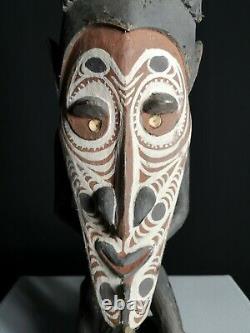 Fine Wapi Creation Myth Bird Totem, Black Water, PNG, Papua New Guinea, Oceanic