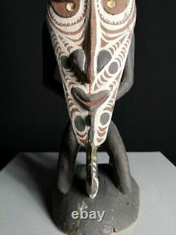 Fine Wapi Creation Myth Bird Totem, Black Water, PNG, Papua New Guinea, Oceanic