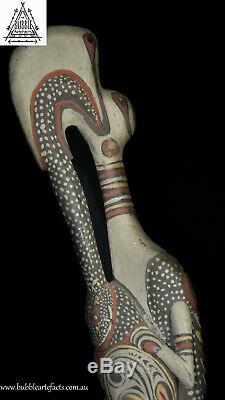 Fine Wapi Creation Myth Bird Totem, Black Water, PNG, Papua New Guinea, Oceanic