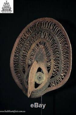 Fine Woven Yam Harvest Mask, Wosera, East Sepik, PNG, Papua New Guinea, Oceanic