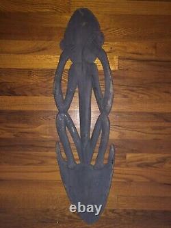 Finest 34 Early Papua New Guinea East Sepik Mindibit Ancestor Basket Hook