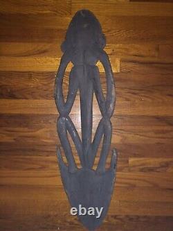 Finest 34 Early Papua New Guinea East Sepik Mindibit Ancestor Basket Hook