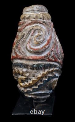 Flûte, traditional instrument, papua new guinea, oceanic art, tribal art, 15 cm