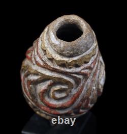 Flûte, traditional instrument, papua new guinea, oceanic art, tribal art, 15 cm