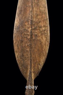 Fragment de pagaie, paddle, sepik river, primitive art, papua new guinea