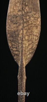 Fragment de pagaie, paddle, sepik river, primitive art, papua new guinea