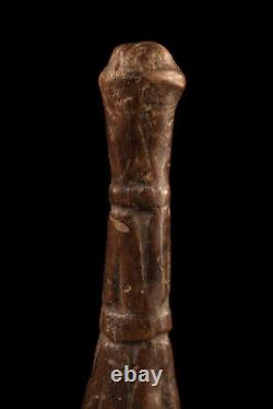 Fragment de pagaie, paddle top, sepik river, primitive art, papua new guinea