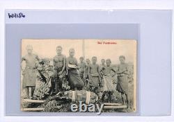 GERMAN NEW GUINEA Postcard Ethnic PPC Herbertshöhe 1912 YACHT Gemany Cols WH156