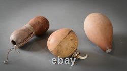 GOURD LIME CONTAINERS, Massim Region, Trobriand Islands, Papua New Guinea