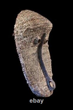 Gable mask from blackwater, tribal basketwork, oceanic tribal, papua new guinea
