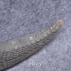 Genuine Papua New Guinea Vintage Wooden Hand Carving Slim Crocodile 25 Long