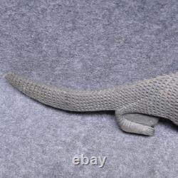 Genuine Papua New Guinea Vintage Wooden Hand Carving Slim Crocodile 25 Long