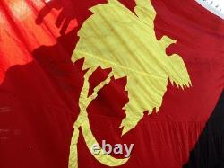 Genuine Royal Navy Ensign Flag 18'x9' of Papua New Guinea vintage flag