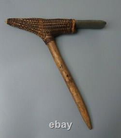 Good Large Heavy Oceanic Polynesian Papua New Guinea Carved Stone Mt Hagen Axe