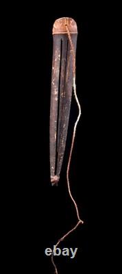 Guimbarde, Jaw harp, traditional instrument, papua new guinea oceanic art, 25 cm