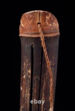 Guimbarde, Jaw harp, traditional instrument, papua new guinea oceanic art, 25 cm