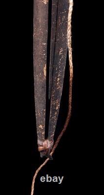 Guimbarde, Jaw harp, traditional instrument, papua new guinea oceanic art, 25 cm