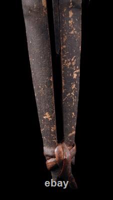 Guimbarde, Jaw harp, traditional instrument, papua new guinea oceanic art, 25 cm