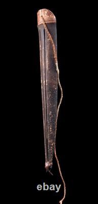 Guimbarde, Jaw harp, traditional instrument, papua new guinea oceanic art, 25 cm