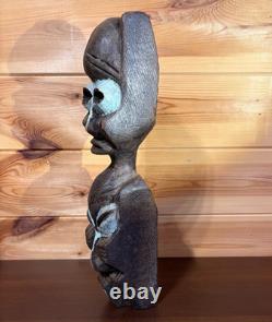 Hand Carved Wooden Spirit House Artefact Sepik River Papua New Guinea