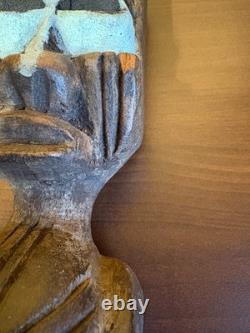 Hand Carved Wooden Spirit House Artefact Sepik River Papua New Guinea