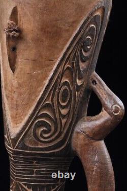 Hand drum, traditional instrument, papua new guinea, oceanic art, tribal art